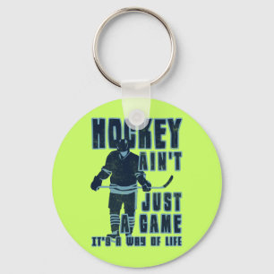 Llavero Hockey Ain't Just A Game Key Ring