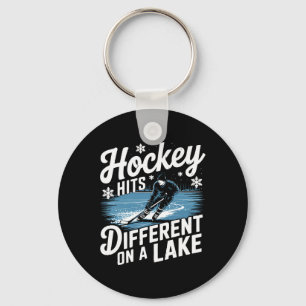 Llavero Hockey de estanque golpea diferente shinny