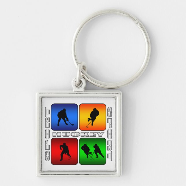 Llavero Hockey espectacular (Frente)