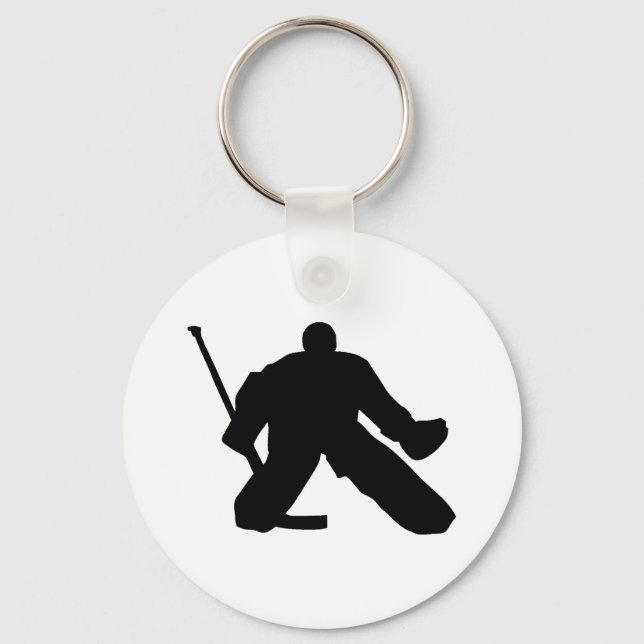 Llavero Hockey - Goalie (Anverso)