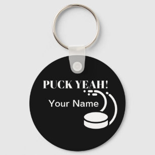 Llavero Hockey Puck Yeah