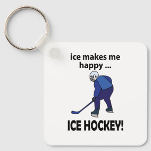 Llavero Hockey sobre hielo El hielo me hace feliz Hockey s