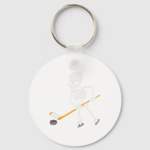 Llavero Hockey sobre hielo Skeleton Halloween Disstuve Spo