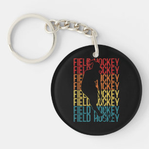 Llavero Hockey sobre hierba retro vintage Hockey sobre hie