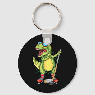 Llavero Hockeysaurus Dinosaur Hockey sobre Hielo Trex Niño