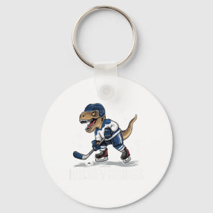 Llavero Hockeysaurus Dinosaurio Divertido Hockey Niños Hoc