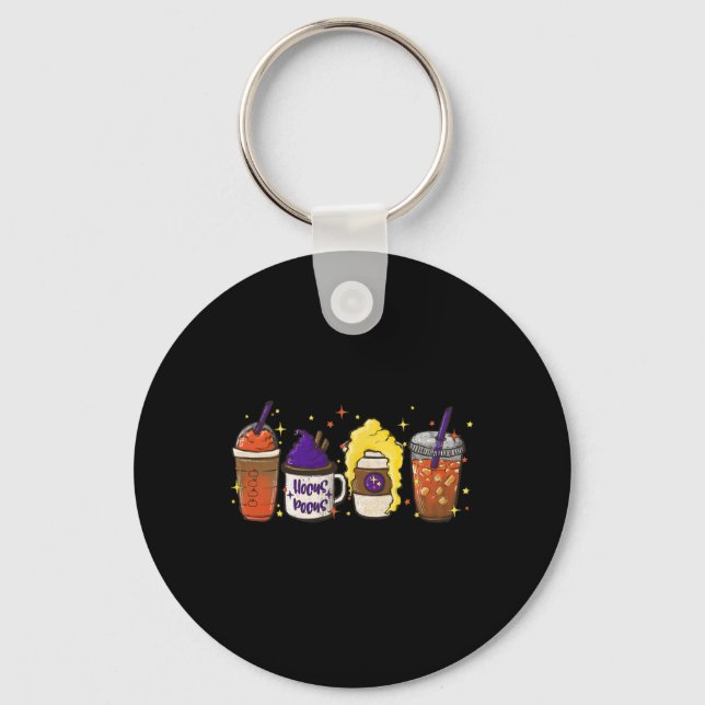 Llavero Hocus Pocus Calabaza Spice Latte Café Love Fall S (Anverso)