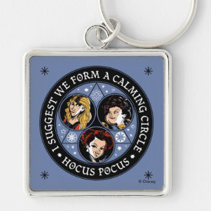 Llavero Hocus Pocus Calmar Círculo Divertido