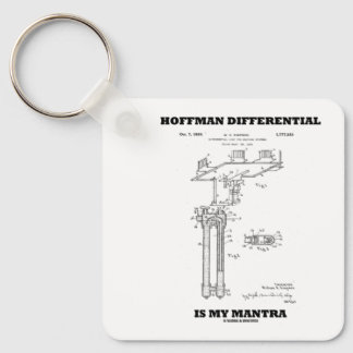 Llavero Hoffman Differential is My Mantra US Patent Design
