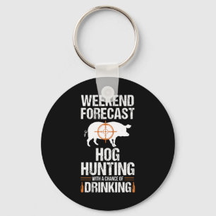 Llavero Hog Hung Fun Weekend Beer Boar Hunter Pig Gift