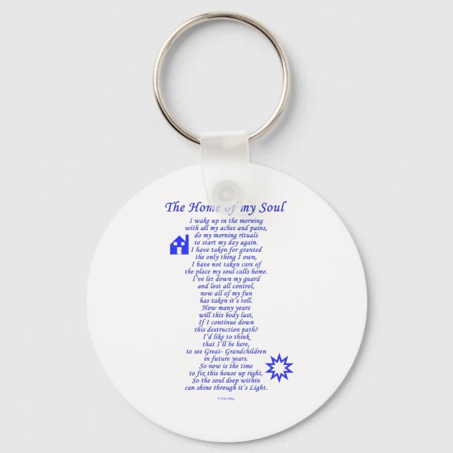 Llavero Hogar de mi alma (Anverso)