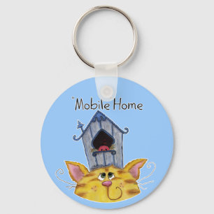 Llavero Hogar móvil de Cat and Bird House