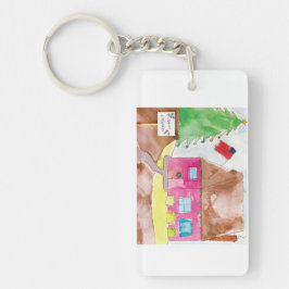 Llavero Hogar por vacaciones - KidsArt para CHOC