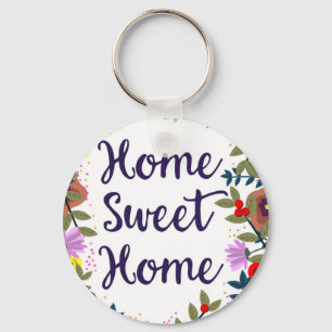 Llavero Hogar Sweet Home Floral Reef