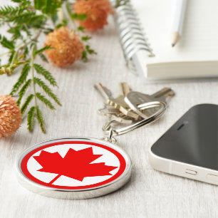 Llavero Hoja de Arce de Canadá