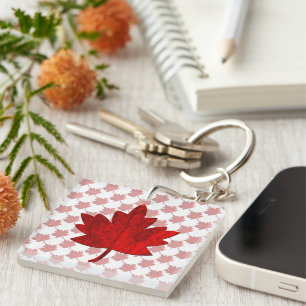 Llavero Hoja de arce de Canadá por Shirley Taylor
