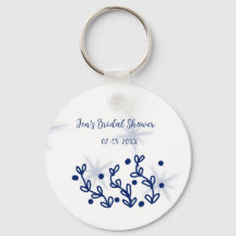 hoja de estrellas azules lujo real ducha de novia