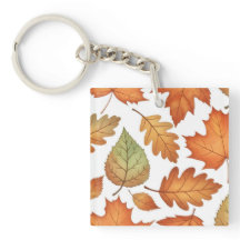 Hoja de Otoño Sin Costuras