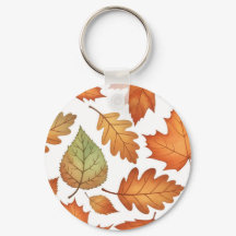 Hoja de Otoño Sin Costuras