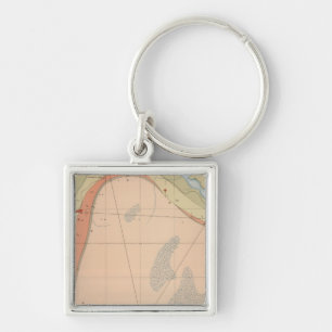 Llavero Hoja detallada de geología VII