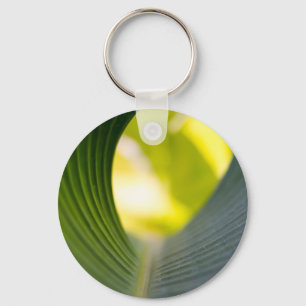 Llavero Hoja verde