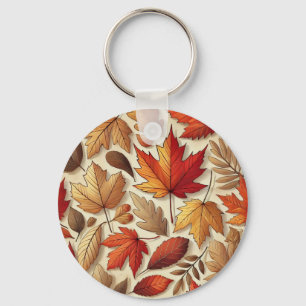 Llavero hojas clásicas de otoño