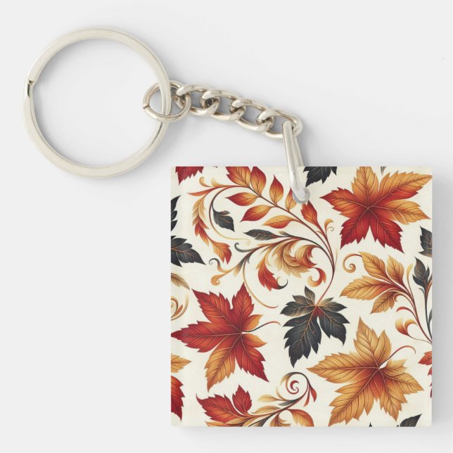 Llavero Hojas de otoño (Frente)