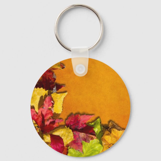 Llavero Hojas de otoño 1 (Anverso)