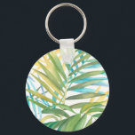 Llavero Hojas tropicales de palmera<br><div class="desc">Hojas tropicales de palmeras. Artista: Megan Meagher. ID de la imagen: 149600FN.</div>