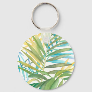 Llavero Hojas tropicales de palmera