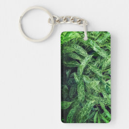 Llavero Hojas verdes