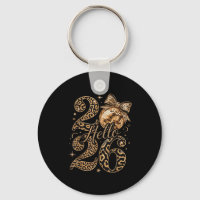 Hola 2026 Leopard Coquette Bola de Discoteca Feliz