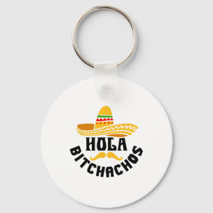 Llavero Hola Achos Funny Cinco De Mayo