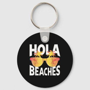 Llavero Hola Beaches Palm Trees Tropicales Sungles Summer 