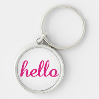 Llavero Hola Cute Colorful Hello Gifts
