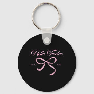 Llavero Hola Doce Est 2013 12th Birthday Chica Coquette