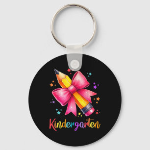Llavero Hola Equipo de Kinder Lápiz Bonito Maestro Espalda