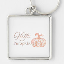 Hola Floral de Calabaza Otoño Encantador Regalo de