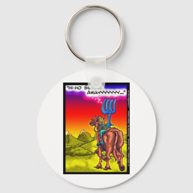 Llavero ¿Hola Ho Silver? Regalos divertidos de dibujos ani (Anverso)