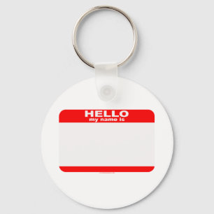 Llavero Hola mi nombre es copia EN BLANCO