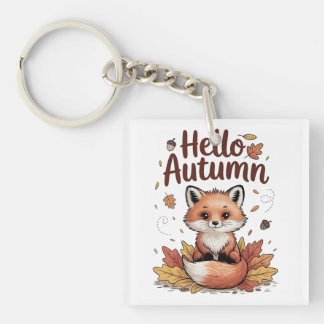 Llavero Hola Otoño