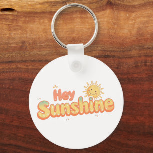 Llavero "Hola Sol" con Sol Sonriente