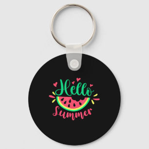 Llavero Hola verano de verano de vacaciones de verano de l
