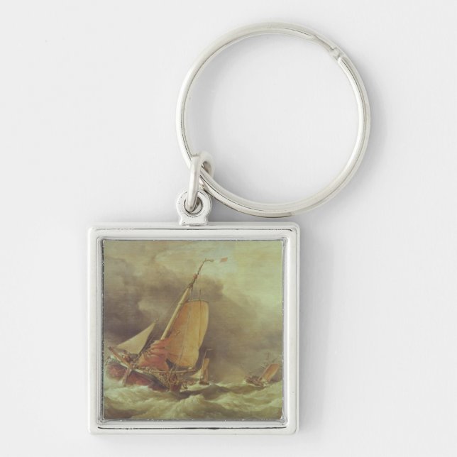 Llavero Holandés Pincks que corre para anclar de Yarmouth (Frente)