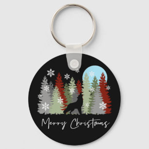 Llavero Holling En El Bosque, Feliz Árboles De Navidad