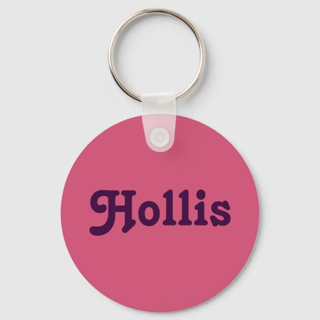 Llavero Hollis de la cadena de claves (Anverso)