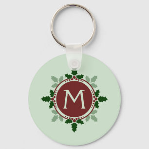 Llavero Holly deja vacaciones en Navidades rojos verdes mo