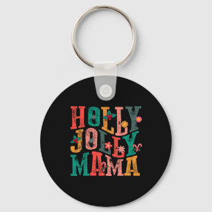 Llavero Holly-jolly Mama coincidiendo con Feliz Navidad Ho