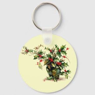 Llavero Holly Leaves
