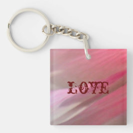 Llavero Hollyhock 10 abstract 3 Love